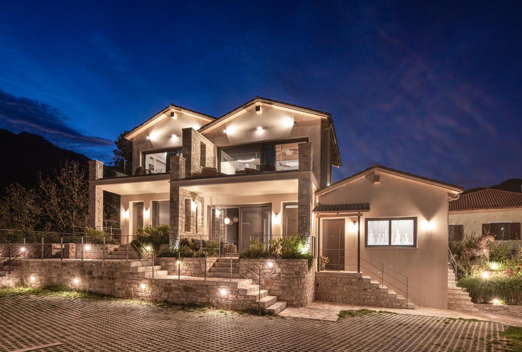 Evora Luxury Suites Mega Chorio Exterior foto
