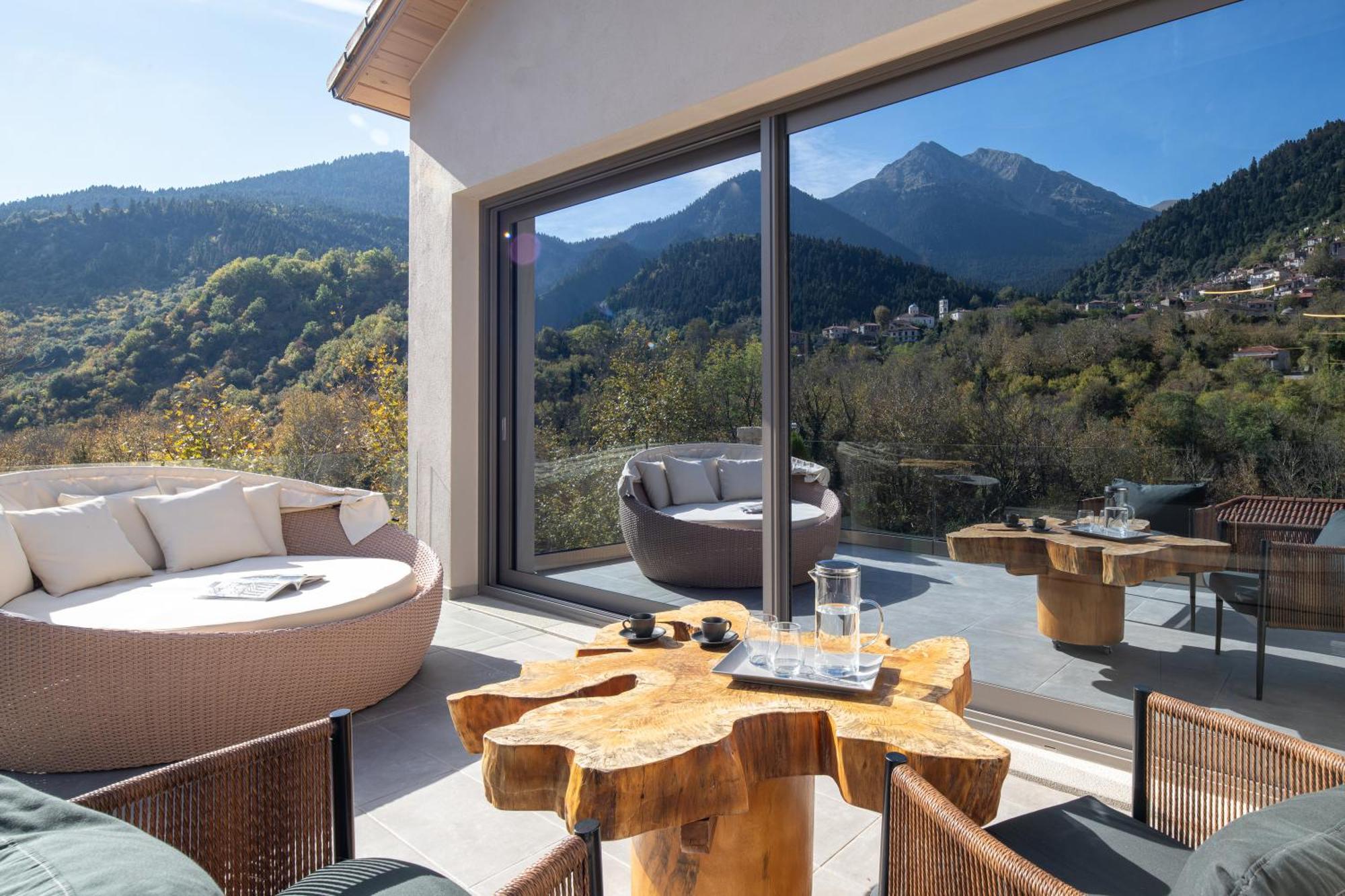 Evora Luxury Suites Mega Chorio Exterior foto